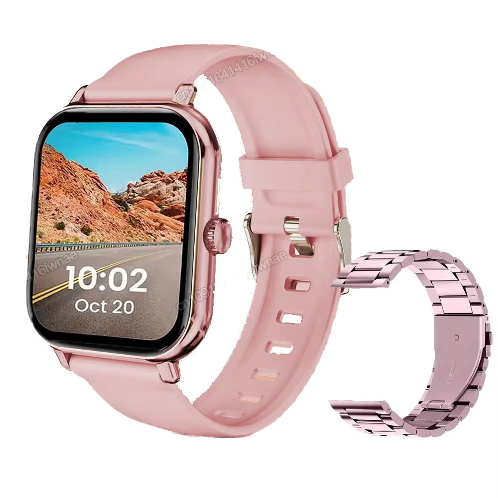 New Smart Watch Men Women Dynamic Island 1.83-Inch Full Touch Screen Health Monitoring Sports Tracker Bluetooth Calls Smartwatch